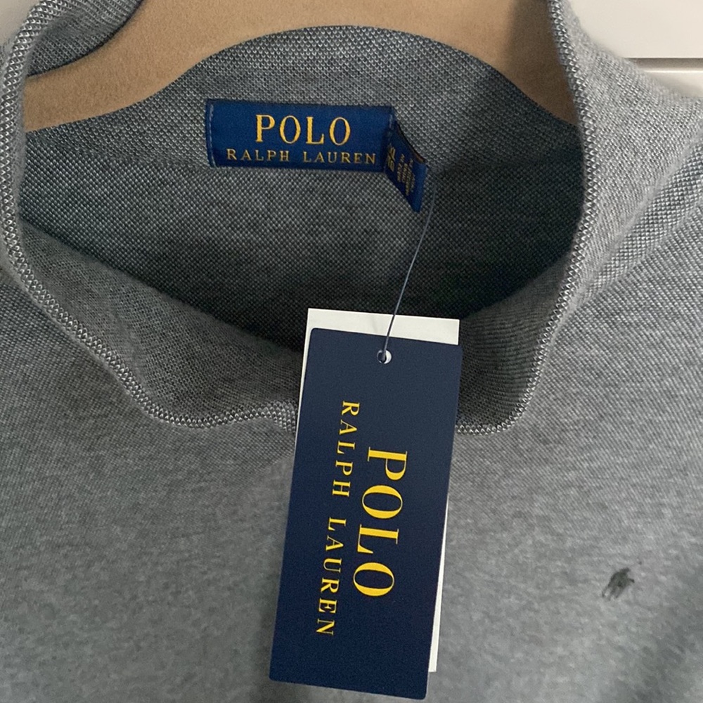 BNWT Polo Ralph Lauren men’s 1/4 zip sweater - Picture 3 of 6